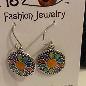 Iris Jewelry Multi-Color Earrings